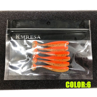 Silicone Double Color Artificial Soft Lure