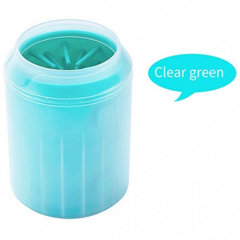 2019 New Dog Paw Cleaner Cup Soft Silicone Combs Pet Foot Washer Cup Paw Clean Brush Quickly Wash Dirty Cat Foot Cleaning Bucket