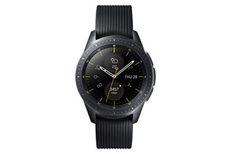 Samsung Galaxy-smart watch, Bluetooth, Black, 42 mm [German version: could present compatibility problems]