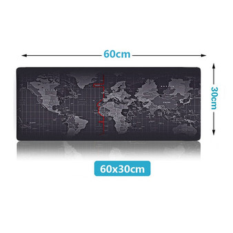 GAMING MOUSEPAD - ZUOYA Hot Sell Extra Large Mouse Pad Old World Map Gaming Mousepad Anti-slip Natural Rubber with Locking Edge Gaming Mouse Mat