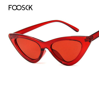 FOOSCK  Women designer sunglasses women2019 high quality  Sun Glasses Brand Designer Fashion Retro De Soleil Femme