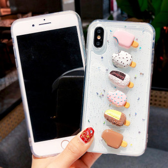 3D Ice Cream iPhone Case