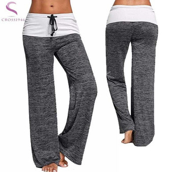 Fitness Sport Leggings Wide Leg