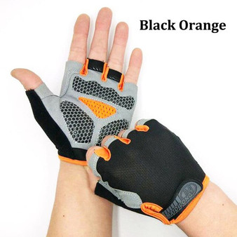 Anti Slip Gloves Women or Men Exercise Weight Lifting 3D GEL Gloves Half Finger