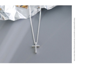 S925 Cross Pendant Necklace