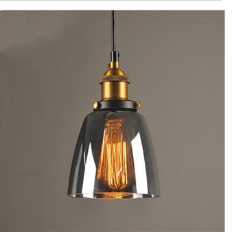 Nordic Vintage Pendant Lights Glass Lamp Loft Kitchen Dining Lighting Retro Cafe Bar Restaurant Hanging Lamp Industrial Lamp