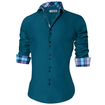 Men's Casual wear Long Sleeve Slim Fit Button-Down Shirts