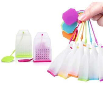 Silicone Tea Infuser Bag Style(10 PCS./LOT)