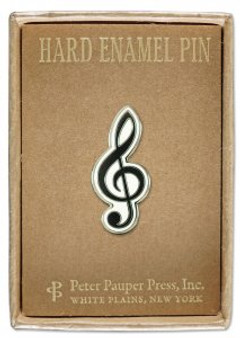 Treble Clef Pin