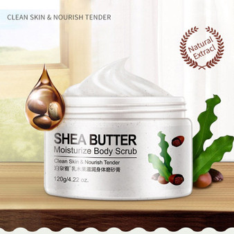 Shea Butter Exfoliating Body Scrub Cream