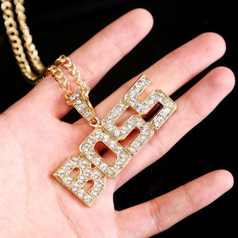 Iced Out Boss Pendant Chain