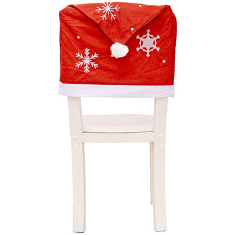 Christmas Decoration Chair Covers Dining Seat Santa Claus Home Party Decor Home Merry Christmas Ornament Navidad Xmas Gifts