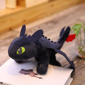 How To Train Your Dragon 3 Toothless Anime Figure Night Fury Light Fury Toy Dragon Plush Doll Toys For Children Christmas GIFT