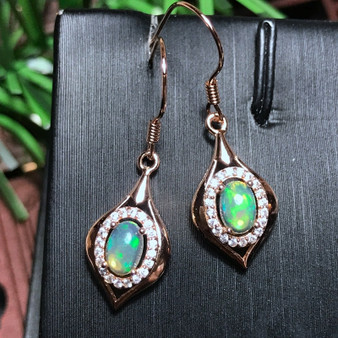 Opal TearDrop Earrings for Women
