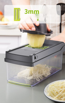 Multi-functional Mandoline Vegetable Fruit Slicer