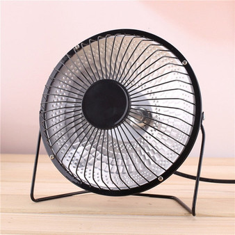 Mini Home Heater Infrared 220V 220W Portable Electric Air Heater Warm Fan 200*200MM Desktop for Winter Household Bathroom