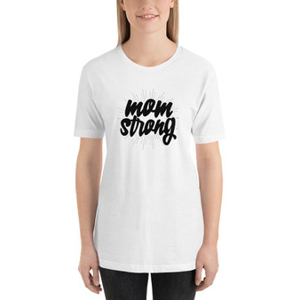 Mom Strong - Premium Women's Short-Sleeve T-Shirt