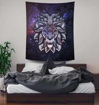 Aztec Lion Tapestry