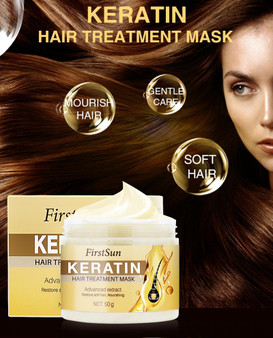 Keratin Hair Care Mask To Repair Damaged Hair Smooth Hair