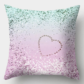 Mermaid Geometric Decorative Cushion Cover Pillow Pillowcase Polyester 45*45 Throw Pillows Home Decor Pillowcover 40845