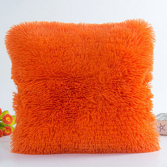 Plush Furry Cushion Cover New Pillow Case Decorative Throw Pillow Case Home Bed Room Sofa Decor Home Decor