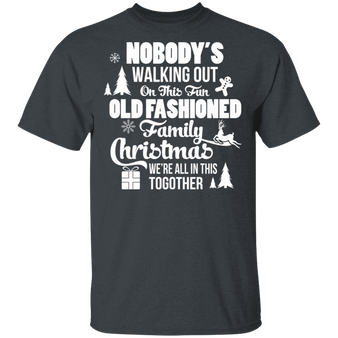 Family Christmas We're All In This Together Trending Christmas Shirt