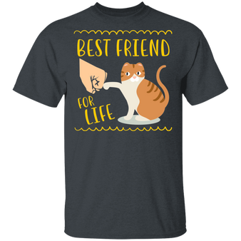 Cat Best Friends For Life Trending Cat Christmas T-Shirts