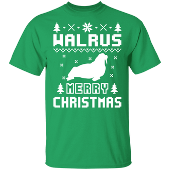 Walrus Ugly Christmas Sweater T-shirt