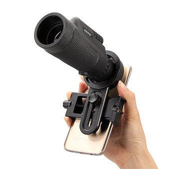 Universal 12x50 Model 12X Monocular Zoom HD Telescope Cell Phone Lens Observing Survey Camping Telescope With Clip For Smartphones