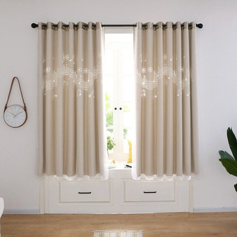 Tulle Curtains * musical note