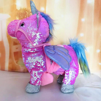 Sequin Walking Unicorn