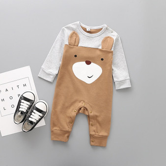 Cute Grizzly Baby romper