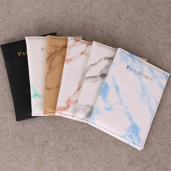 Marble Passport Holder