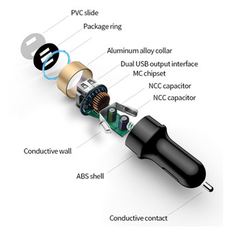 Car Charger Socket Splitter