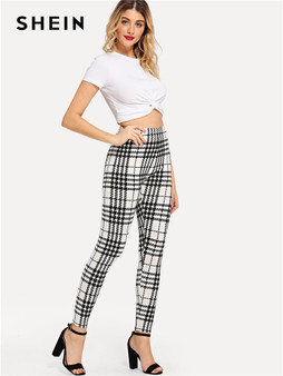 Classy Plaid Leggings