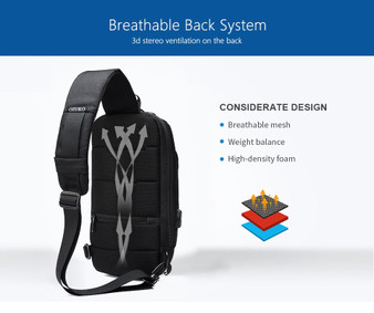 Anti-theft Backpack With 3-Digit Lock