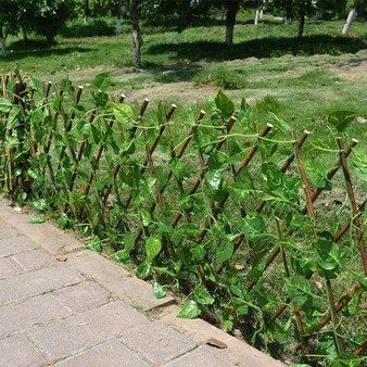 UV Protected Artificial Garden Plant Fence