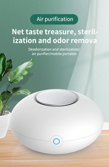 Mini Ozone Generator Deodorizer Air Purifier