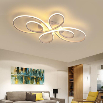 Modern Spiral LED Ceiling Lights for Living room