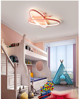 Pink Blue Cartoon cute ceiling lamp baby room