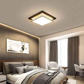 New modern rectangle/Square LED Chandelier  lights for Bedroom kitchen