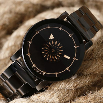 2020 New Arrival KEVIN Fashion Black Quartz Watch Women High Quality Wrist Watches Mens Gift Hour Relogio Masculino Male Clock