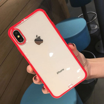 Lovebay Shockproof Bumper Transparent Silicone Phone Case For iPhone 11 Pro X XR XS Max 8 7 6 6S Plus Clear Soft TPU Back Cover