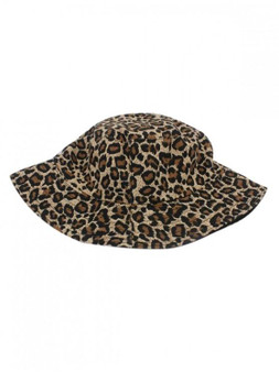 Reversible Leopard Printed Bucket Hat