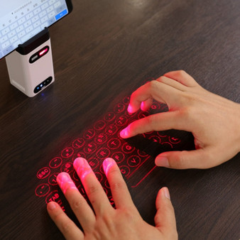 X5 PORTABLE LASER PROJECTION BLUETOOTH KEYBOARD