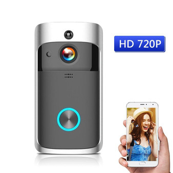 Wireless HD 720P Video Doorbell - Infrared Night Vision Motion Detection