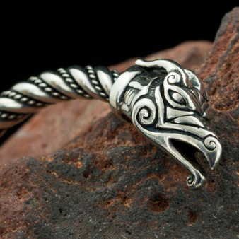 Viking Arm Ring - Sterling Silver