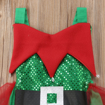 Christmas Baby Girl Romper