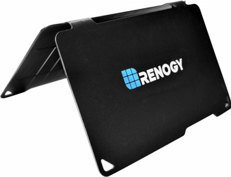 Renogy E.FLEX10 Monocrystalline Portable Solar Panel with 2500 mAh Power Bank