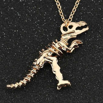 Jurassic T-Rex Skeleton Necklace